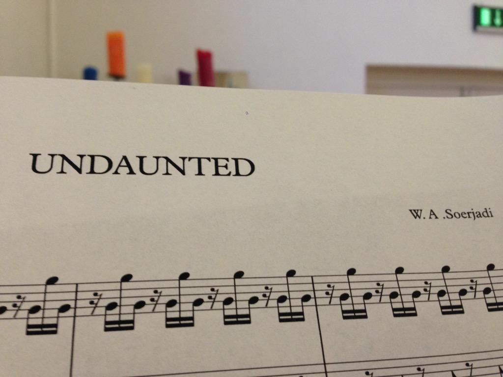 NickvVreeswijk's tweet photo. Let's go #Undaunted @wibisoerjadi http://t.co/Hx1nN8V7he