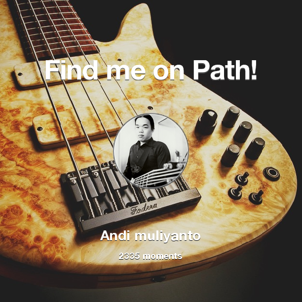 Andi_SGR's tweet photo. I've shared 2,335 memories with my friends on #Path - see them now at http://t.co/IdGTmAxkmP! #thepersonalnetwork http://t.co/2U7ZjiFosG