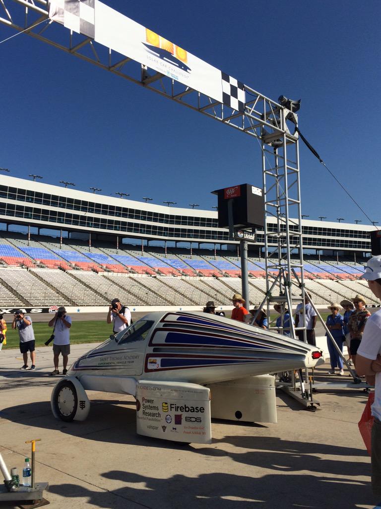 staevt's tweet photo. And we are off! #solar2015 http://t.co/Dkrf4eiQIJ