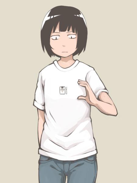 自分を大きく見せられるTシャツ 