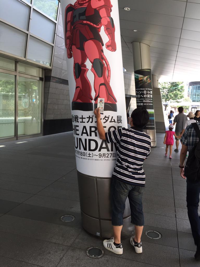 Ohhiko7's tweet photo. 六ヒルガンダム展 http://t.co/yFmQo028qA