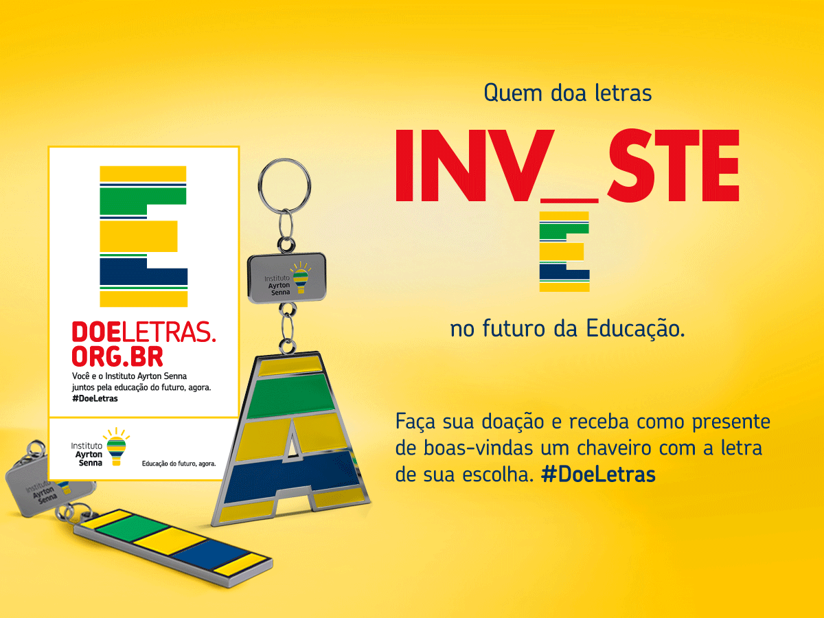 instayrtonsenna's tweet photo. Para quem está aprendendo a ler e escrever cada letra é uma conquista. #DoeLetras http://t.co/b2QLXsLrAG http://t.co/6S2XA7pw0T
