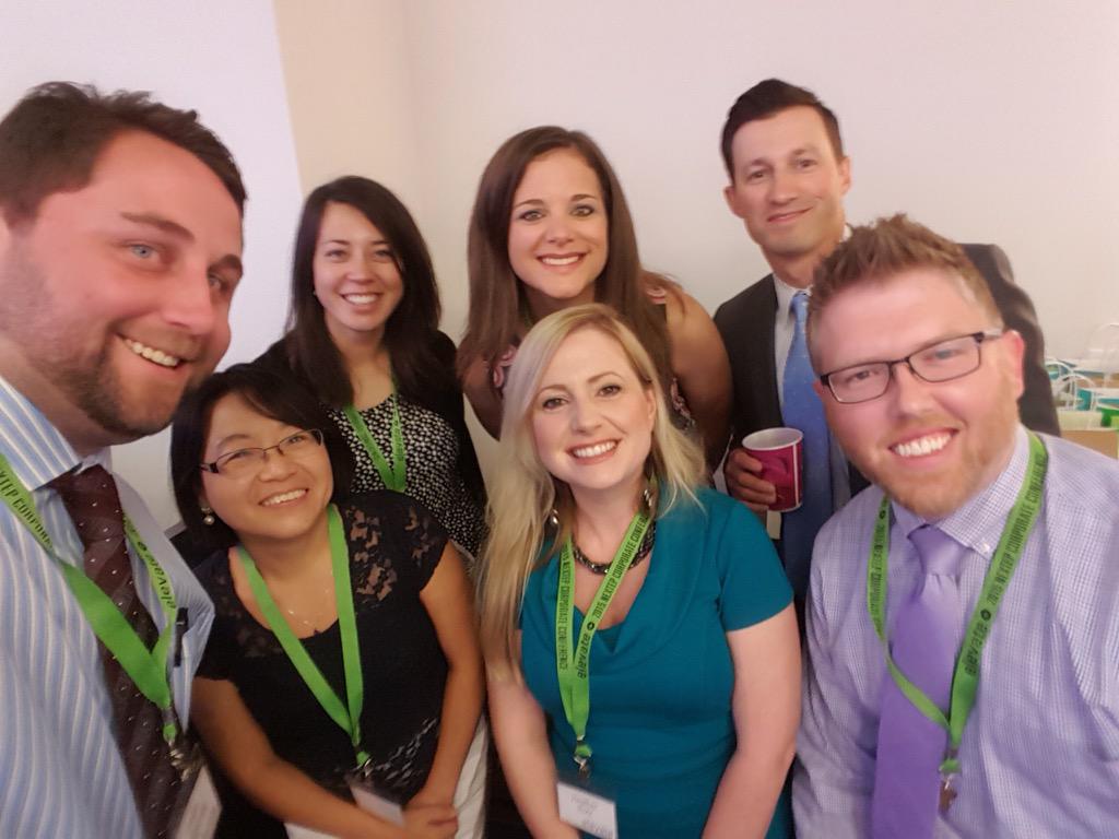 LindsNicholsHR's tweet photo. Team selfie! #cloud9 #ElevateNextep #GoTeam9 http://t.co/ubDwi1Gvi4