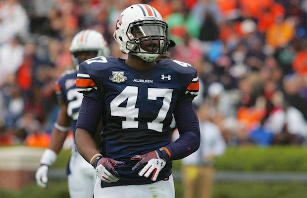Days to kickoff: Cameron Toney (#47, SO LB) #auburn #wareagle