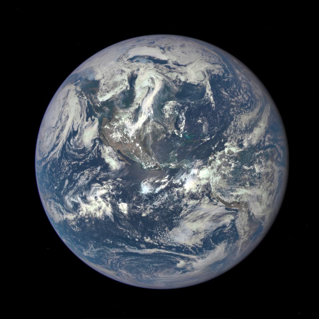 Just got this new blue marble photo from @NASA. A beautiful reminder that we need to protect the only planet we have.