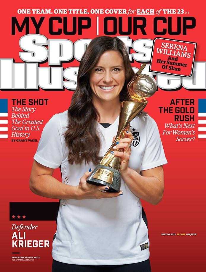 UnequalTech's tweet photo. Congrats @alikrieger on making the Sports Illustrated cover! http://t.co/ydPfJUOabk
