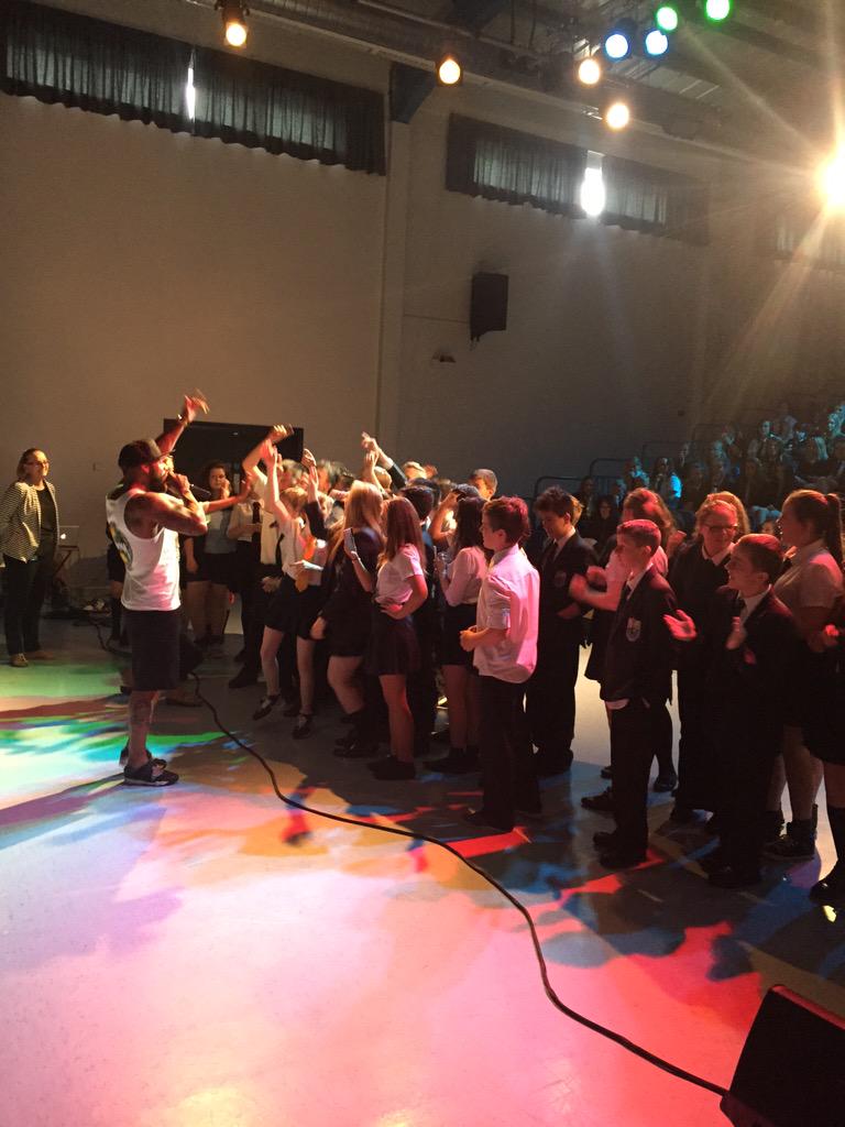 FhsPEdept's tweet photo. A few photos from our rewards concert with @IAMMusicOnline. #imamiracle http://t.co/q5d3JEgWfM
