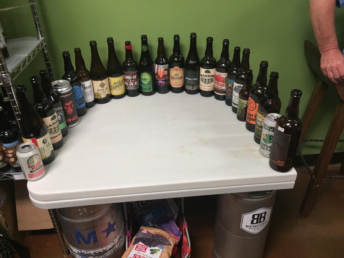 Great bottle share last night! If you'd like more info on our monthly bottle shares: eepurl.com/bmjw8L