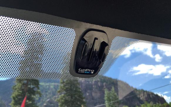 WIRED's tweet photo. A GoPro mount in every Tacoma encourages drivers to go wild http://t.co/v6vkAijS82 http://t.co/xw0SWUqWyK