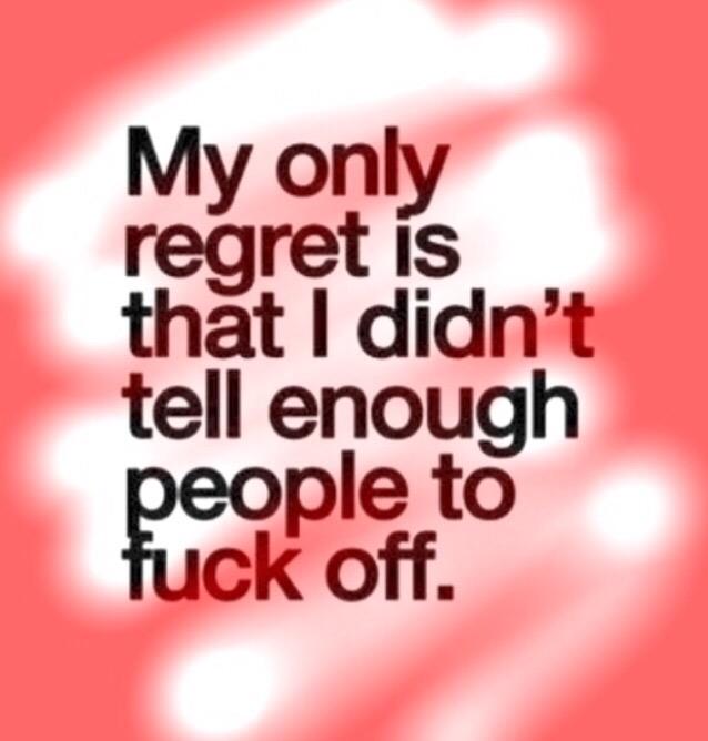 👏🏻👏🏻👏🏻 
but I'll do my damn best to make sure this won't be a future regret 🙅🏼😉✌🏻️