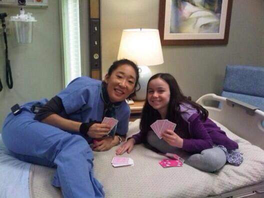 Happy birthday to the most awesome and most inspiring Sandra Oh. I just love her 