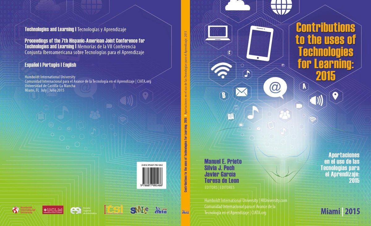Learning4P's tweet image. VII Conferencia Conjunta IberoAmericana sobre Tecnologías y Aprendizaje #CecITA2015
ÚNETE A NUESTRA RED!!
#Learning4P