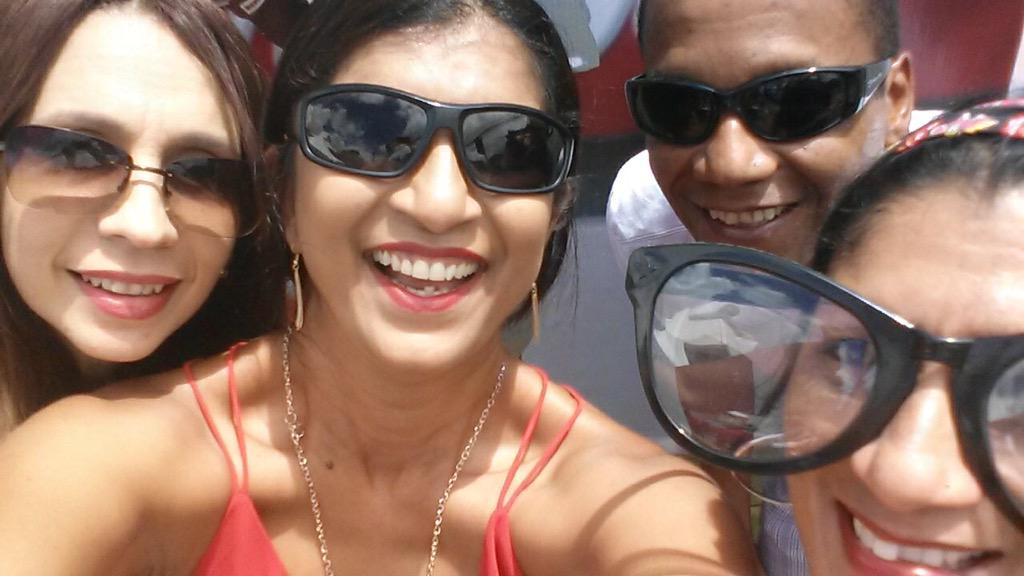 DeniseGChin's tweet photo. #CPLROCKS We love our Red Steel! @TTRedSteel @CPL On to the finals! http://t.co/t0ERbrhwz9