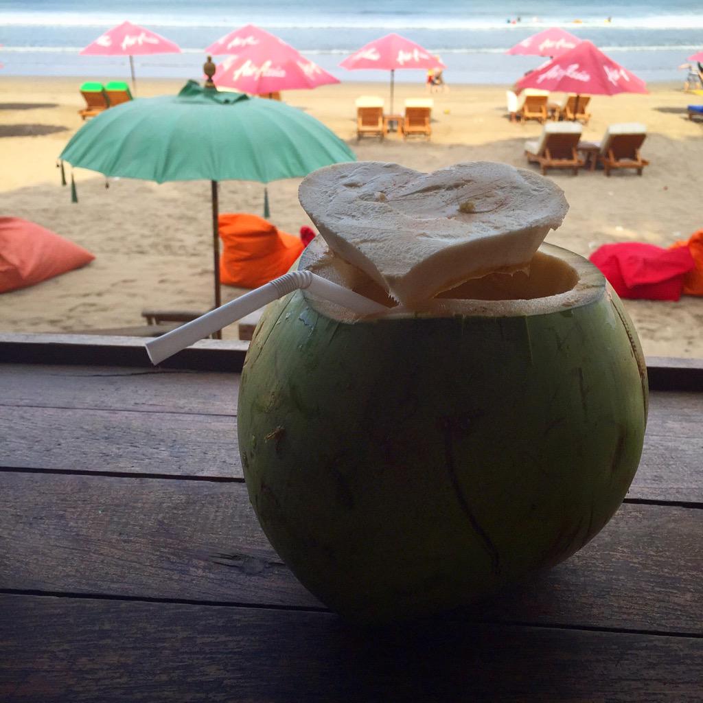 Summer intern grabbed one of these on the beach before kicking off the work week. #lifestyle #inlovewiththecoco
