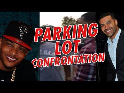 SafeDriversOnly's tweet image. T.I. and Apollo Nida in a parking lot confrontation!!! vid.staged.com/L3kq #safedrivers #streets