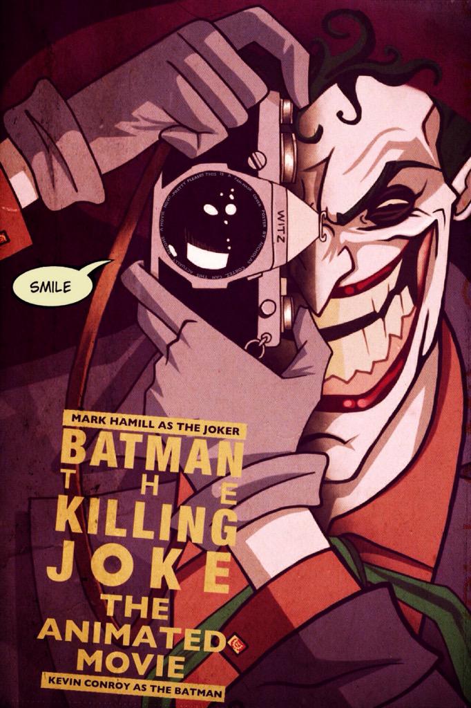 daem0nyx's tweet photo. So. Much. Yaaaass! #TheKillingJoke #joker #smile #animatedseries http://t.co/u29rNmJP0i