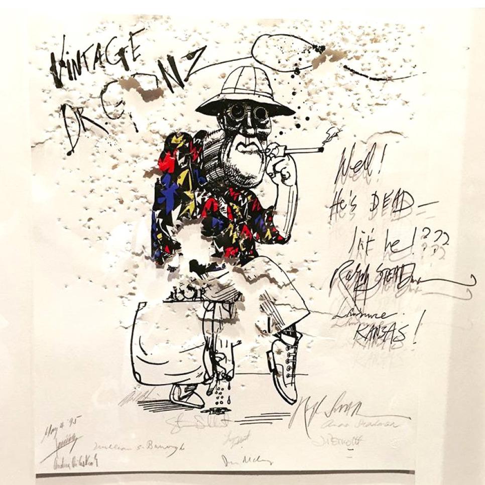 PushPony's tweet photo. @SteadmanArt chats about his new book Nextinction &amp; exhibition @Lazarides_Art http://t.co/qyE3ljXNzN @PurplePRCulture http://t.co/jBKZKvd3W0