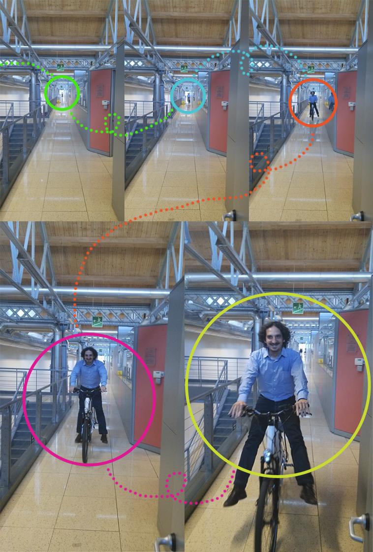 Ricky_Scopigno's tweet photo. #OneDayInBoella2015 #MLWhistory #in 2015. Research: amusing &amp; risky... guess the indoor speed by my hair. http://t.co/UQiQydG5KS
