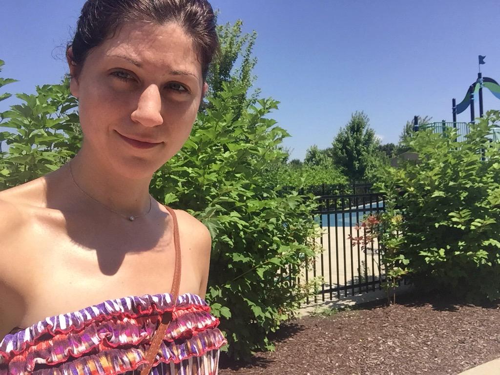 LittleBWriting's tweet image. Wow it's hot today!