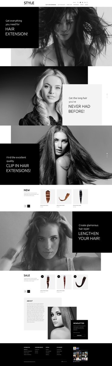 medosadvert's tweet photo. Hair Salon #OpenCart Template http://t.co/CvjK6kkCvD #html5 #css3 #jquery by @templatemonster #SemanticCode #fullhd http://t.co/7QZIkW0upq