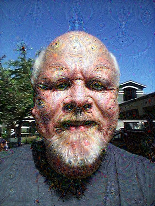 radmoose's tweet image. "Eye only have Eyes Fur Ewe" #GoogleDeepDream