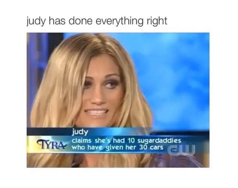 DropDeadPics's tweet photo. Judy living the life http://t.co/bFrdLo2Njm