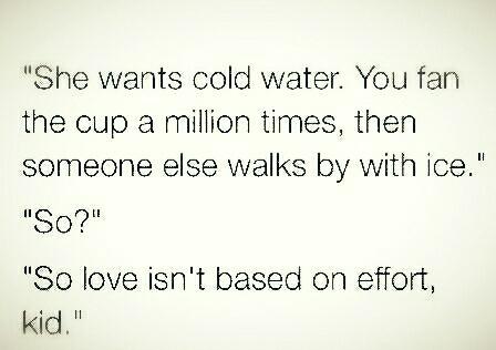 Cinta itu bukan cuma tentang usaha...