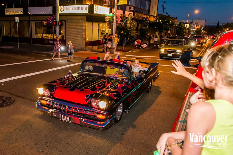 VancouverUS's tweet photo. Retweet if you had a great time at this year's Cruisin' the Gut in #VanWa! #CouvSummer http://t.co/QDWXCxucsP