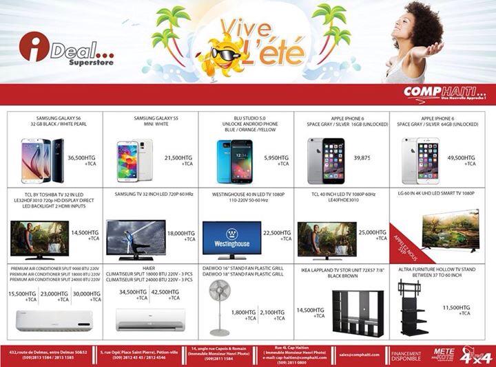 GroupeCompHaiti's tweet image. Ne ratez pas  notre spécial du mois #ComPromo #CompHaiti https://on.fb.me/1IeNYKf