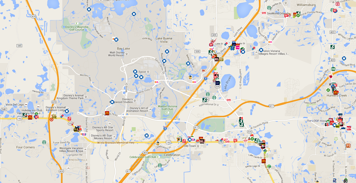 Sometimes a glut of retail doesn't necessarily bode well for #selfstorage. They don't go to Disneyworld for storage!