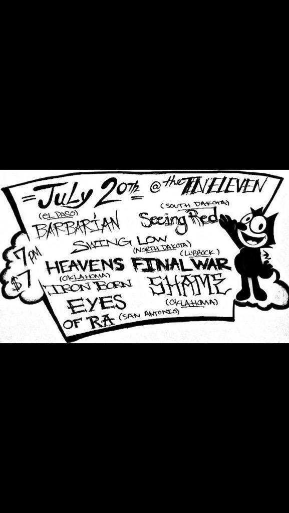SEEINGREDHC's tweet photo. Tonight, San Antonio we fuck with you! @barbariantx @IronBornhc @SwingLowHC @HFWtx @TWHARDCORE @WRECKLYFE #shame http://t.co/EKfWJB8Mdi