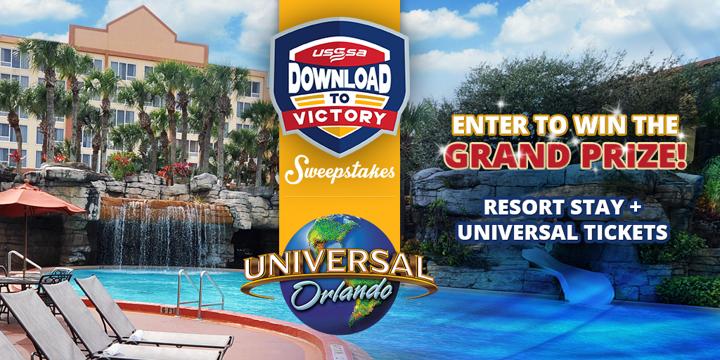 USSSA's tweet photo. GRAND PRIZE! 2-Night Orlando Resort Stay + Universal Park Tickets! ENTER TO WIN! http://t.co/p7FTg25zeE #WinWithUTrip http://t.co/udDjHqIO8C