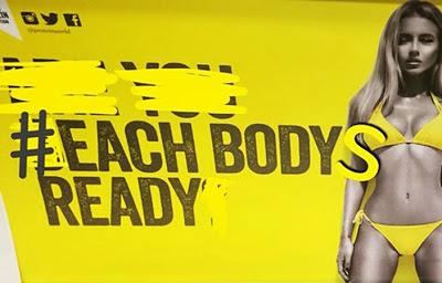 Underreported22's tweet photo. Take note @TfL - French gov is saying no to sexist ads on the Metro.. #EachBodysReady #TakeBackTheMetro #KeepUpLondon http://t.co/7WPXUXfDWn