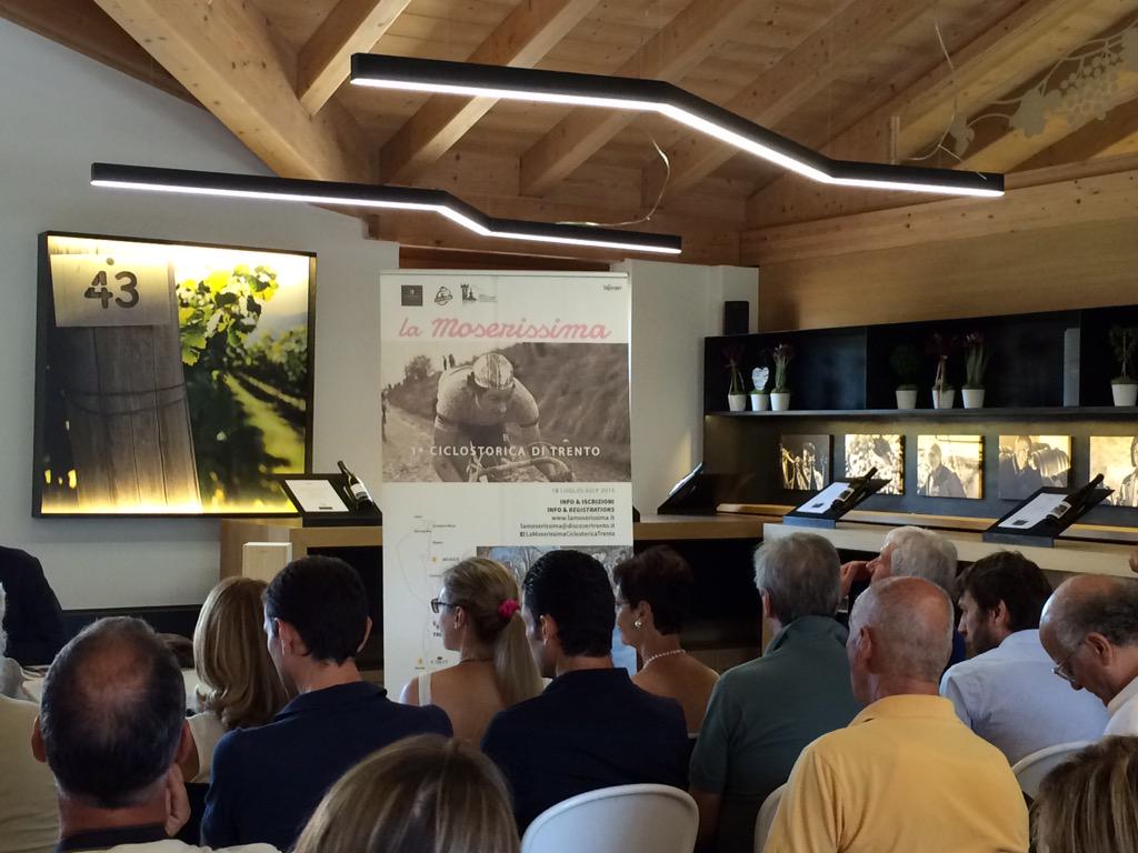 ConcettaBonaldi's tweet photo. #lamoserissima #moser #francescomoser #trento #masovillawarth #pedalata #ciclostorica http://t.co/XtVQXideDY