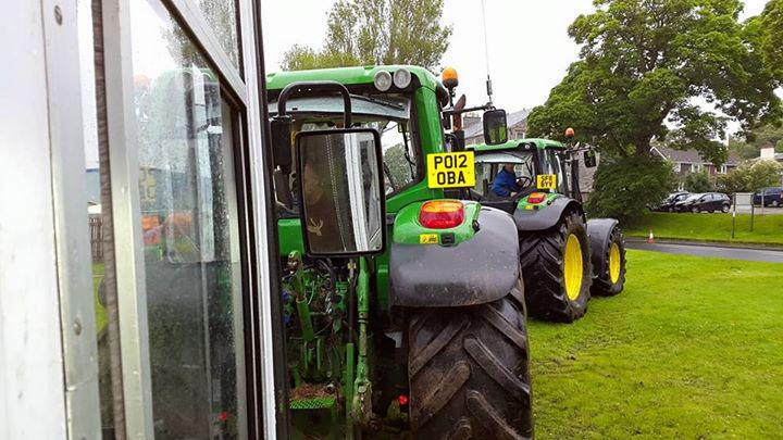 WeReWork's tweet image. Thanks to the @ButeFest tractor drivers today for pulling us out the field! Great weekend, great 1st #butefest!!