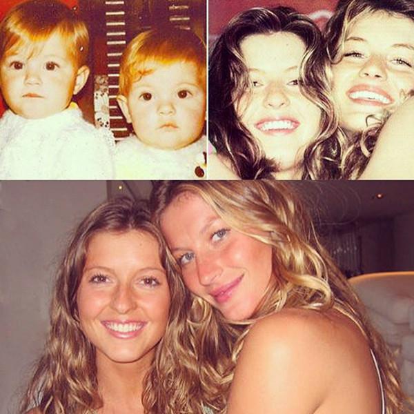 Happy Birthday She marked her 35th with the cutest sister-sister photo.  