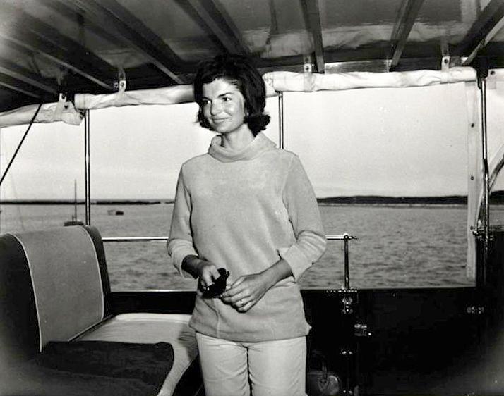 JFK's Jackie on Twitter "July 19, 1960 Jacqueline Kennedy aboard the Kennedy yacht "Marlin