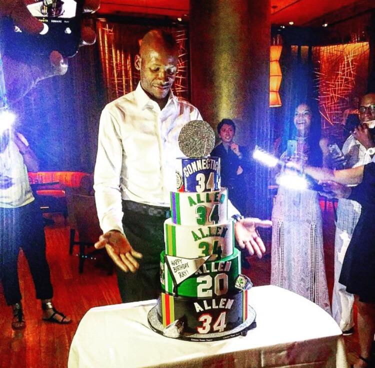 Happy Birthday to Ray Allen. He turned 40 today. 