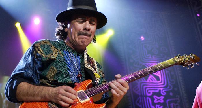 Many happy returns to Carlos Santana, global guitar hero, celebrating his 68th birthday today (20th July). Magic. 