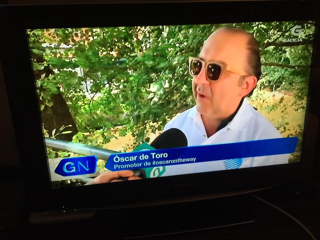 Instinto_Humano's tweet photo. #OscarOnTheWay  en Telexornal de @crtvg #galiciacalidade http://t.co/8EjU2Zithc
