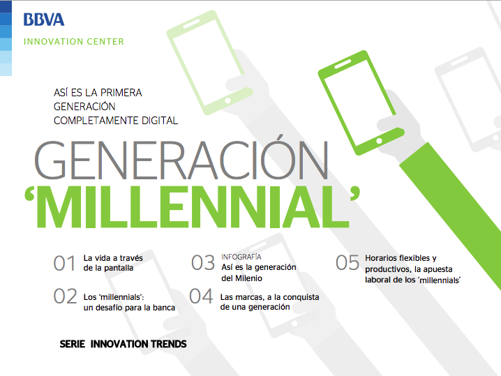 BBVASpark's tweet photo. #Ebook: Así es la generación #Millennial: http://t.co/WXJ599MDxU http://t.co/RC40eCsaGn