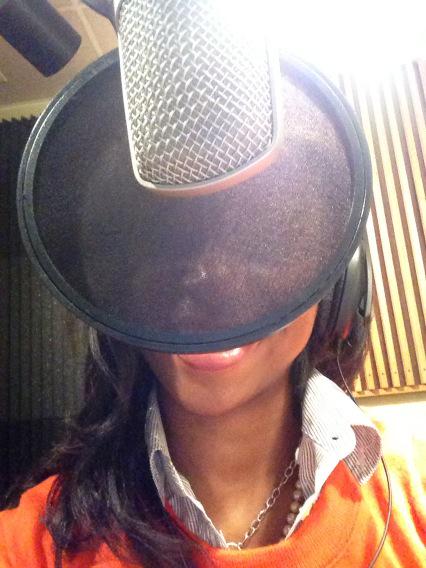 Having fun in the studio!!! You never know where ice cream will take you!!! One scoop at a time!