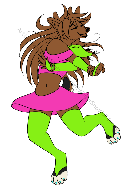 WinterSnoWolf's tweet photo. Workin on a cutie raver #WIP http://t.co/Zg22Rq7yu3