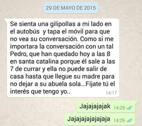 MejoresTwits's tweet photo. Fíjate tú el interés... JAJAJAJAJAJA http://t.co/LSCvv6DMVN