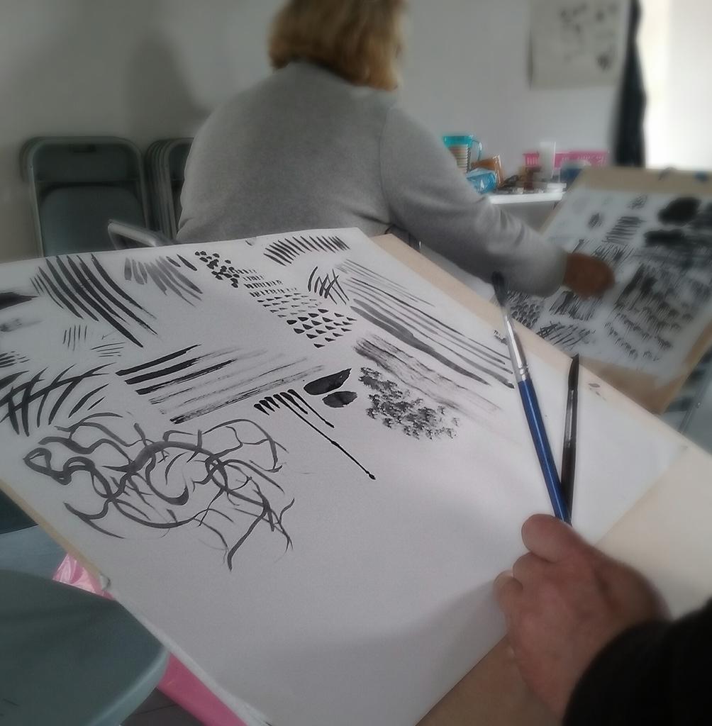GrundyBlackpool's tweet photo. Another really productive #DrawingWorks session @abingdonstudios http://t.co/eaLcrSv0Se
