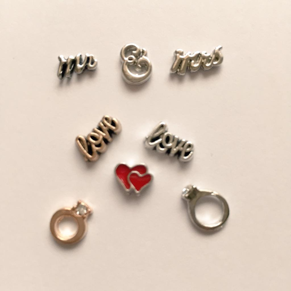 FloatingGems's tweet image. Wedding day charms #floatinggems