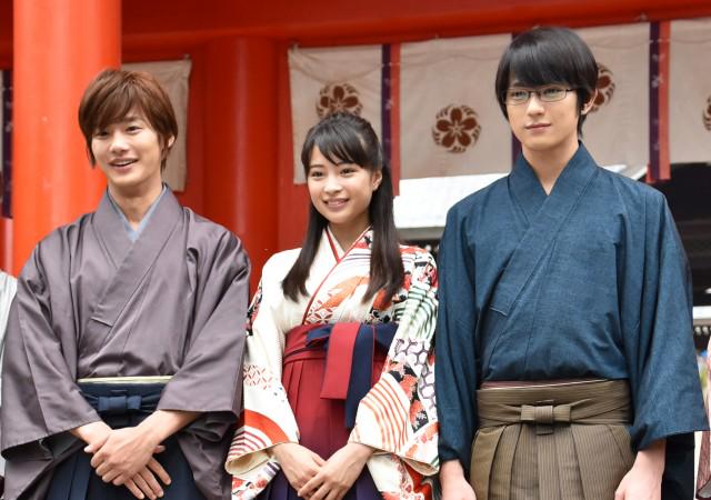 実写 ちはやふる キャスト勢ぞろい 作者 末次由紀先生の想い Togetter