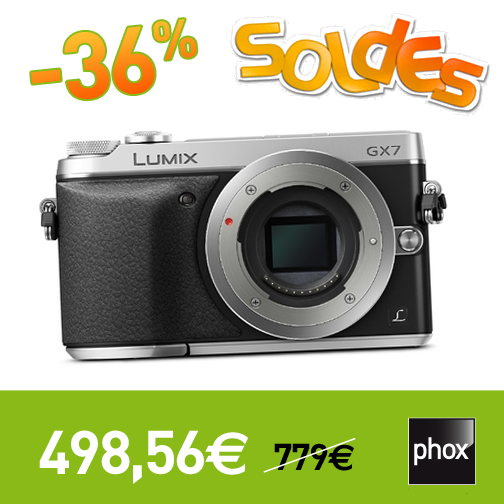 Phox's tweet image. Retrouvez le Panasonic Lumix GX7 à -36% sur phox.fr : goo.gl/osTiO6 !