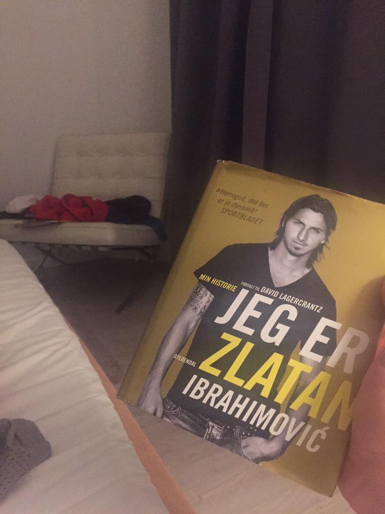 Should have read this a longtime ago. But I have now and can't wait to read about this guy. #Ibrahimovic