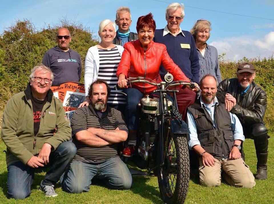 Treginnis_FFCC's tweet image. Check out Ruth Madoc looking super cool at the Lower Treginnis Fete on a bike from @PembsVCMC.Thanks both for coming!